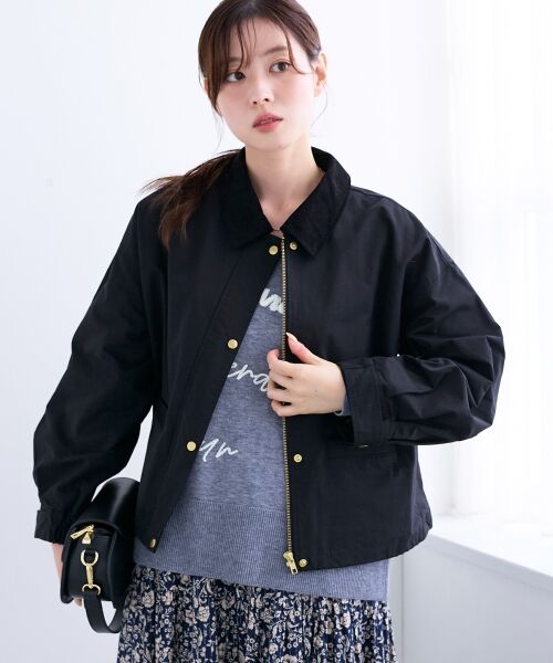 le.coeur blanc / ルクールブラン その他アウター | グログラン配色ジャケット | 詳細3