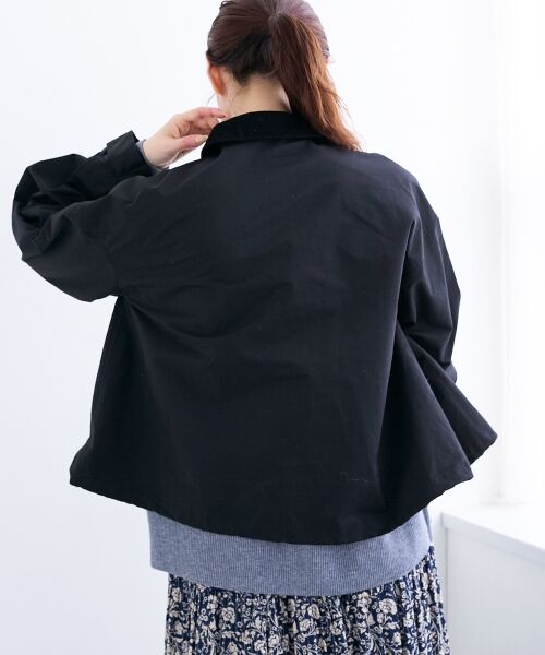 le.coeur blanc / ルクールブラン その他アウター | グログラン配色ジャケット | 詳細5