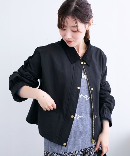 le.coeur blanc / ルクールブラン その他アウター | グログラン配色ジャケット | 詳細6