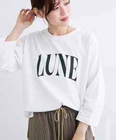 le.coeur blanc / ルクールブラン Tシャツ | 《手洗い可能》LUNEロゴTEE