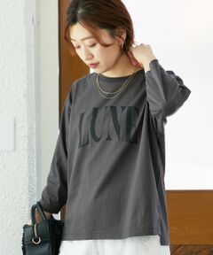 le.coeur blanc / ルクールブラン Tシャツ | 《手洗い可能》LUNEロゴTEE