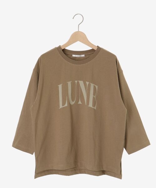 le.coeur blanc / ルクールブラン Tシャツ | 《手洗い可能》LUNEロゴTEE | 詳細13