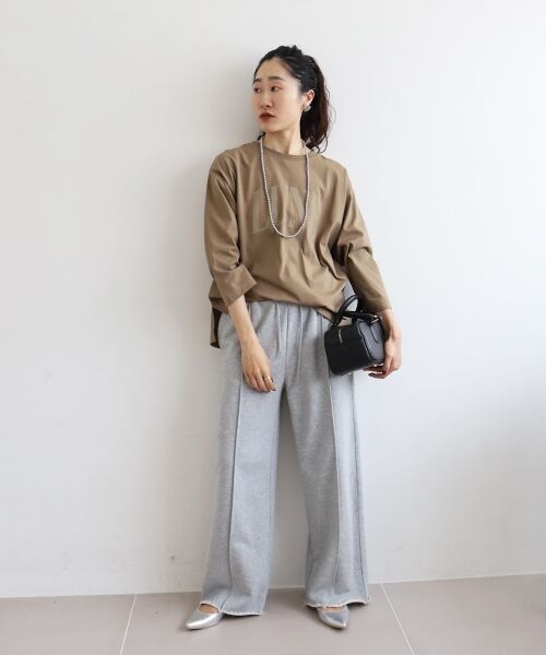 le.coeur blanc / ルクールブラン Tシャツ | 《手洗い可能》LUNEロゴTEE | 詳細18