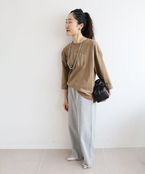 le.coeur blanc / ルクールブラン Tシャツ | 《手洗い可能》LUNEロゴTEE | 詳細20