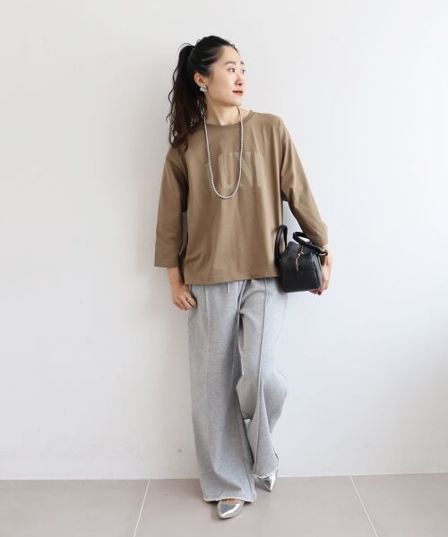 le.coeur blanc / ルクールブラン Tシャツ | 《手洗い可能》LUNEロゴTEE | 詳細21