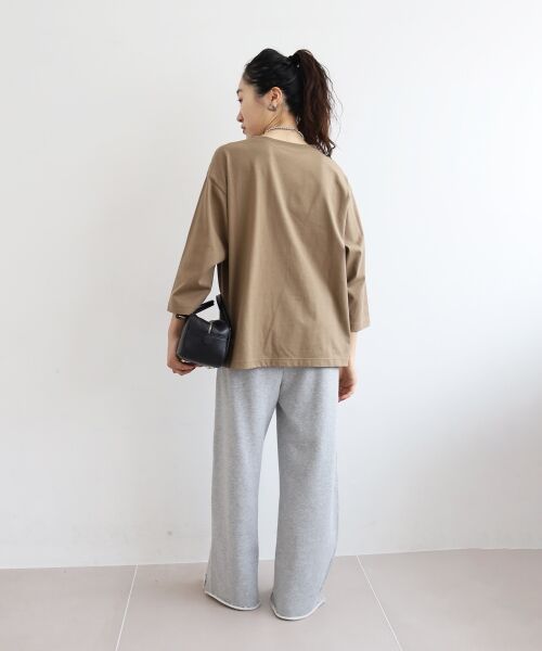 le.coeur blanc / ルクールブラン Tシャツ | 《手洗い可能》LUNEロゴTEE | 詳細22