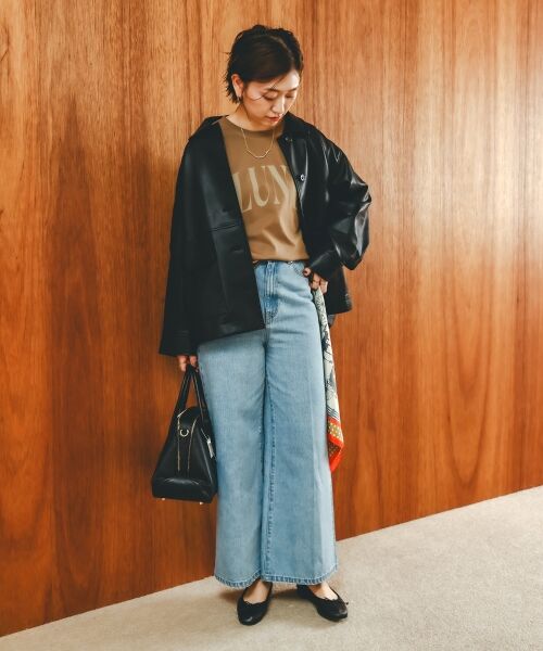 le.coeur blanc / ルクールブラン Tシャツ | 《手洗い可能》LUNEロゴTEE | 詳細27