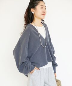 le.coeur blanc / ルクールブラン カットソー | ヴィンテージ裏毛ショートプルオーバー