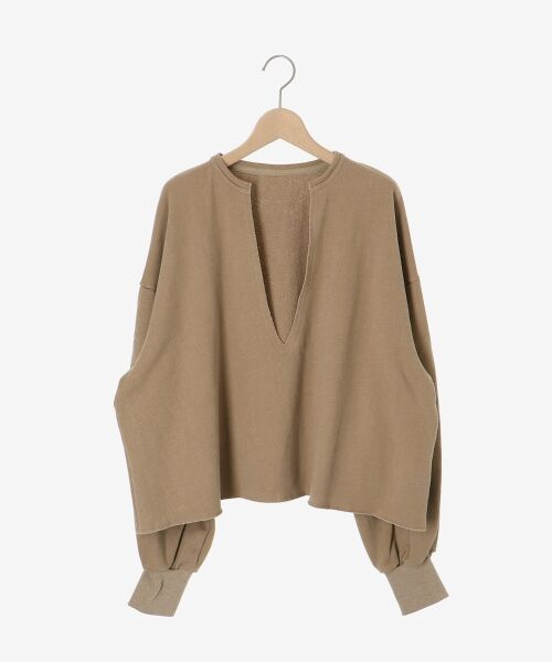 le.coeur blanc / ルクールブラン カットソー | ヴィンテージ裏毛ショートプルオーバー | 詳細17