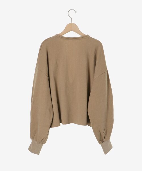 le.coeur blanc / ルクールブラン カットソー | ヴィンテージ裏毛ショートプルオーバー | 詳細26