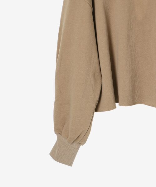 le.coeur blanc / ルクールブラン カットソー | ヴィンテージ裏毛ショートプルオーバー | 詳細28