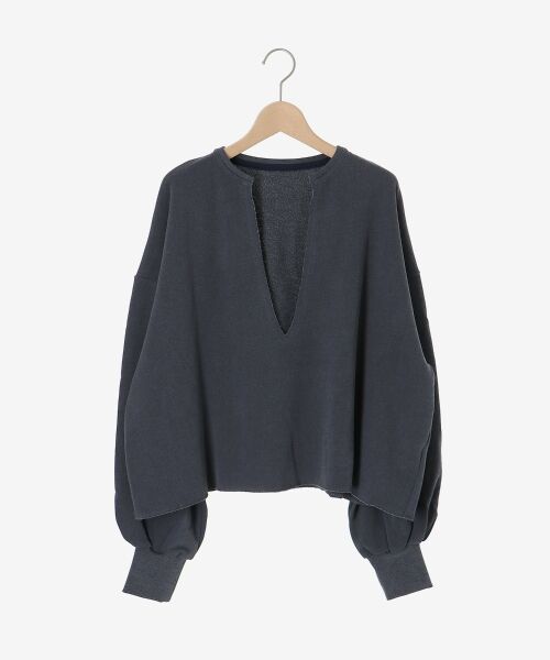 le.coeur blanc / ルクールブラン カットソー | ヴィンテージ裏毛ショートプルオーバー | 詳細3