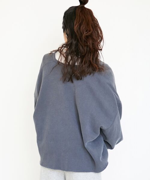 le.coeur blanc / ルクールブラン カットソー | ヴィンテージ裏毛ショートプルオーバー | 詳細7