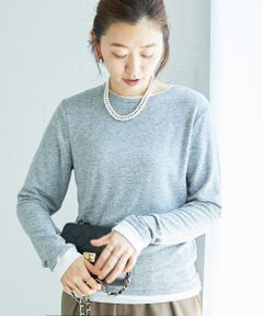 le.coeur blanc / ルクールブラン カットソー | レイヤードライクカットソー