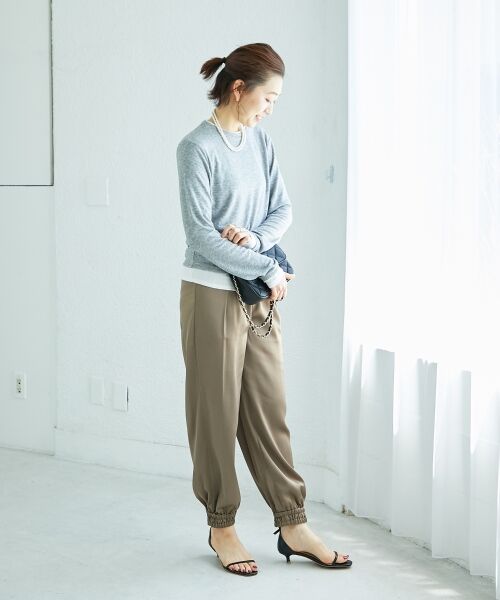 le.coeur blanc / ルクールブラン カットソー | レイヤードライクカットソー | 詳細10