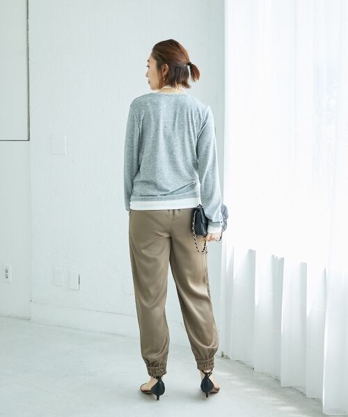 le.coeur blanc / ルクールブラン カットソー | レイヤードライクカットソー | 詳細11