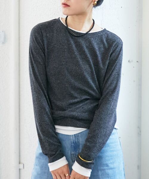 le.coeur blanc / ルクールブラン カットソー | レイヤードライクカットソー | 詳細13