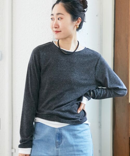 le.coeur blanc / ルクールブラン カットソー | レイヤードライクカットソー | 詳細14