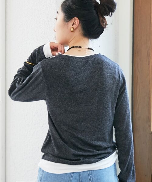 le.coeur blanc / ルクールブラン カットソー | レイヤードライクカットソー | 詳細15