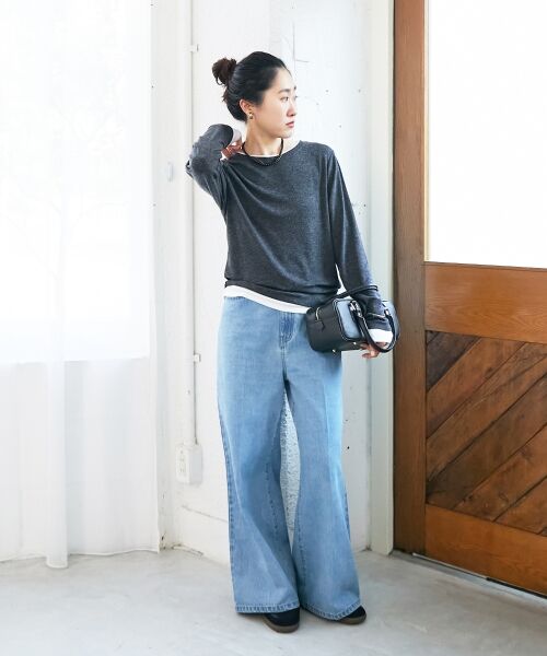 le.coeur blanc / ルクールブラン カットソー | レイヤードライクカットソー | 詳細19