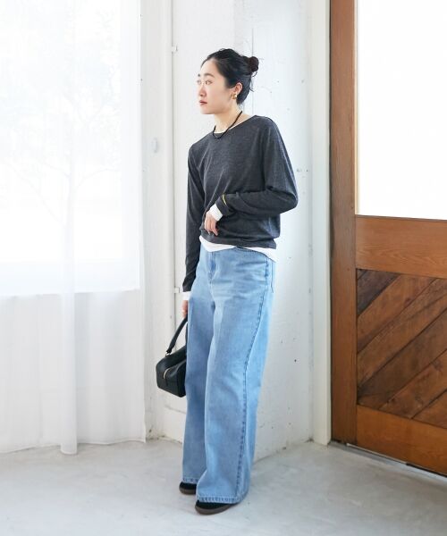 le.coeur blanc / ルクールブラン カットソー | レイヤードライクカットソー | 詳細22