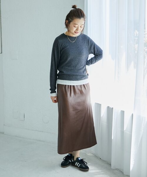 le.coeur blanc / ルクールブラン カットソー | レイヤードライクカットソー | 詳細23