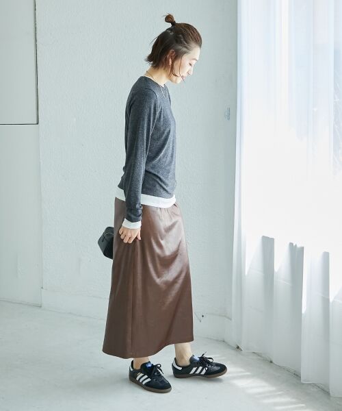 le.coeur blanc / ルクールブラン カットソー | レイヤードライクカットソー | 詳細24