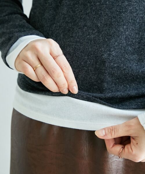 le.coeur blanc / ルクールブラン カットソー | レイヤードライクカットソー | 詳細25