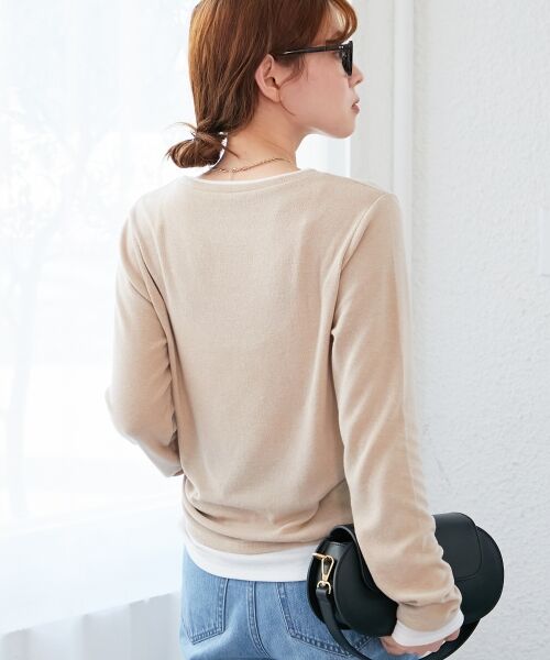 le.coeur blanc / ルクールブラン カットソー | レイヤードライクカットソー | 詳細29