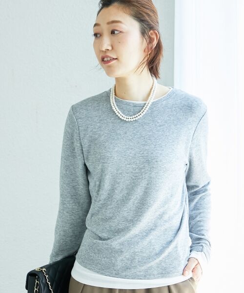 le.coeur blanc / ルクールブラン カットソー | レイヤードライクカットソー | 詳細3