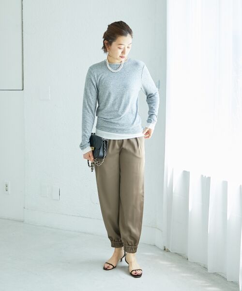 le.coeur blanc / ルクールブラン カットソー | レイヤードライクカットソー | 詳細7