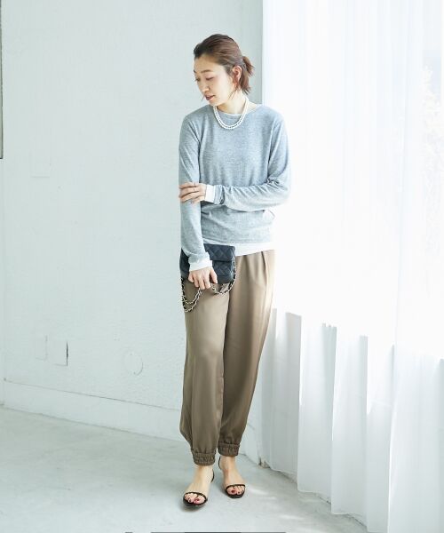 le.coeur blanc / ルクールブラン カットソー | レイヤードライクカットソー | 詳細8