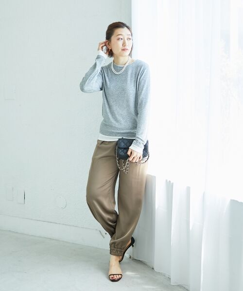 le.coeur blanc / ルクールブラン カットソー | レイヤードライクカットソー | 詳細9