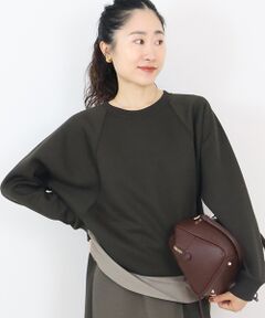 le.coeur blanc / ルクールブラン カットソー | ボンディングラグラン切替プルオーバー