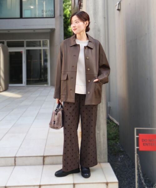 le.coeur blanc / ルクールブラン カットソー | ボンディングラグラン切替プルオーバー | 詳細10