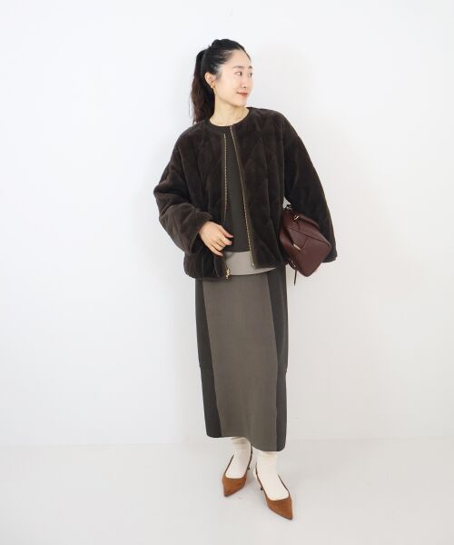 le.coeur blanc / ルクールブラン カットソー | ボンディングラグラン切替プルオーバー | 詳細18