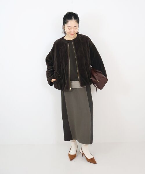 le.coeur blanc / ルクールブラン カットソー | ボンディングラグラン切替プルオーバー | 詳細19