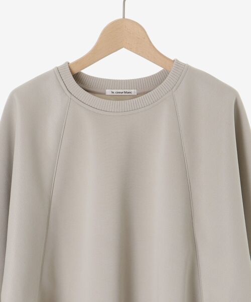 le.coeur blanc / ルクールブラン カットソー | ボンディングラグラン切替プルオーバー | 詳細21