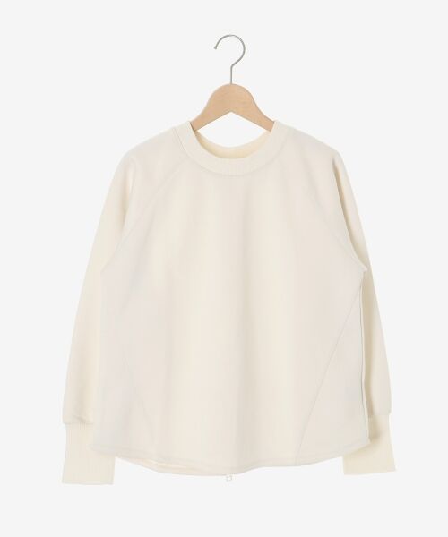 le.coeur blanc / ルクールブラン カットソー | バックジップボンディングトップス | 詳細1