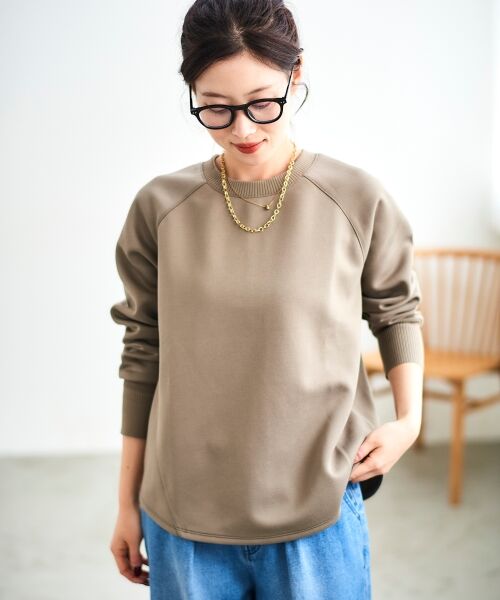 le.coeur blanc / ルクールブラン カットソー | バックジップボンディングトップス | 詳細18