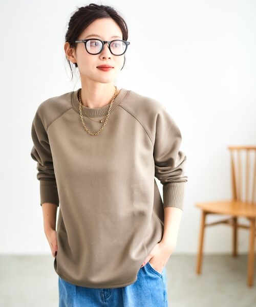 le.coeur blanc / ルクールブラン カットソー | バックジップボンディングトップス | 詳細19