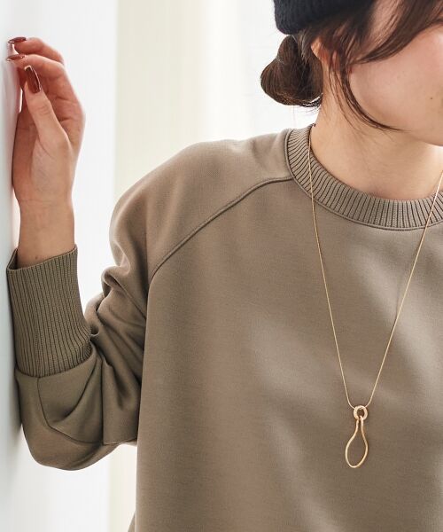 le.coeur blanc / ルクールブラン カットソー | バックジップボンディングトップス | 詳細25