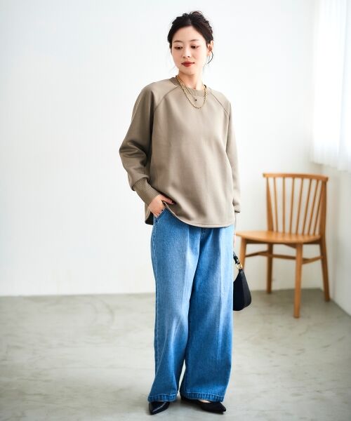 le.coeur blanc / ルクールブラン カットソー | バックジップボンディングトップス | 詳細28