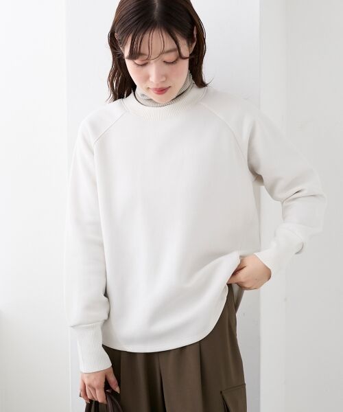 le.coeur blanc / ルクールブラン カットソー | バックジップボンディングトップス | 詳細3