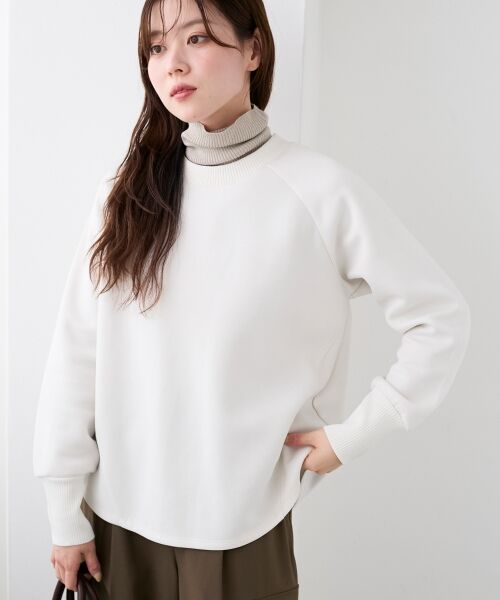 le.coeur blanc / ルクールブラン カットソー | バックジップボンディングトップス | 詳細7