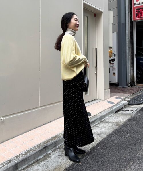 le.coeur blanc / ルクールブラン ニット・セーター | 《手洗い可能》ジュエリーボタンスリーブニット | 詳細30