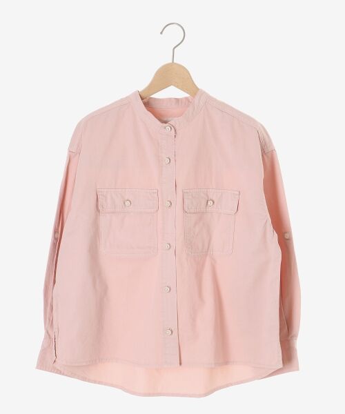 le.coeur blanc / ルクールブラン シャツ・ブラウス | スタンドネックパールボタンシャツ | 詳細11