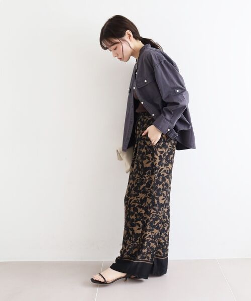 le.coeur blanc / ルクールブラン シャツ・ブラウス | スタンドネックパールボタンシャツ | 詳細9