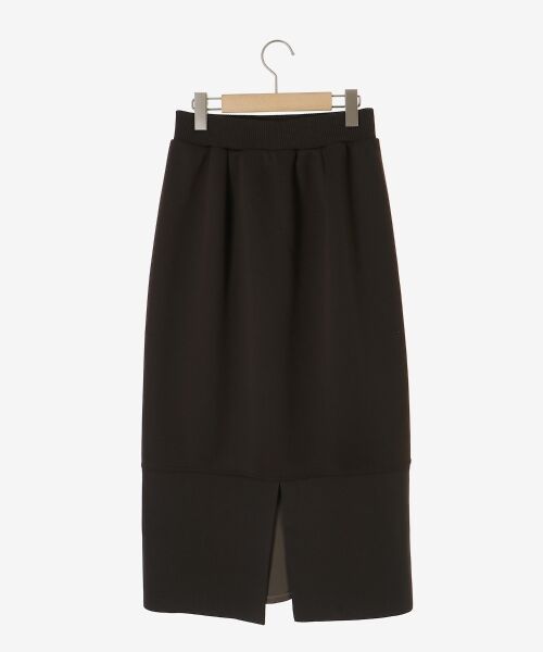 le.coeur blanc / ルクールブラン ロング・マキシ丈スカート | ボンディングバイヤス切替スカート | 詳細24