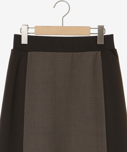 le.coeur blanc / ルクールブラン ロング・マキシ丈スカート | ボンディングバイヤス切替スカート | 詳細25